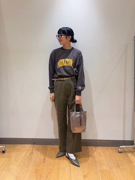 hakoさん(レディース・163cm)の秋コーディネート