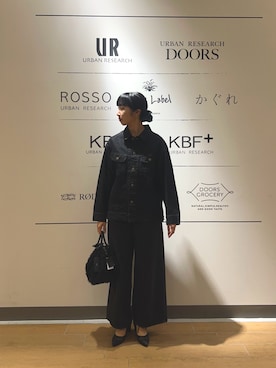「POMTATA（ポンタタ）のPOMTATA　OTIS envan tote S（ハンドバッグ）」を使った、hakoさん（レディース・163cm）の秋コーディネート