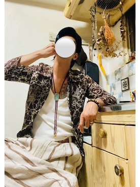 「刺青」｜tamtamrompさん（メンズ・170cm）の春コーディネート