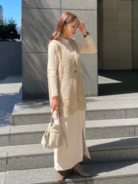 裕美さん(レディース・156cm)の秋コーディネート