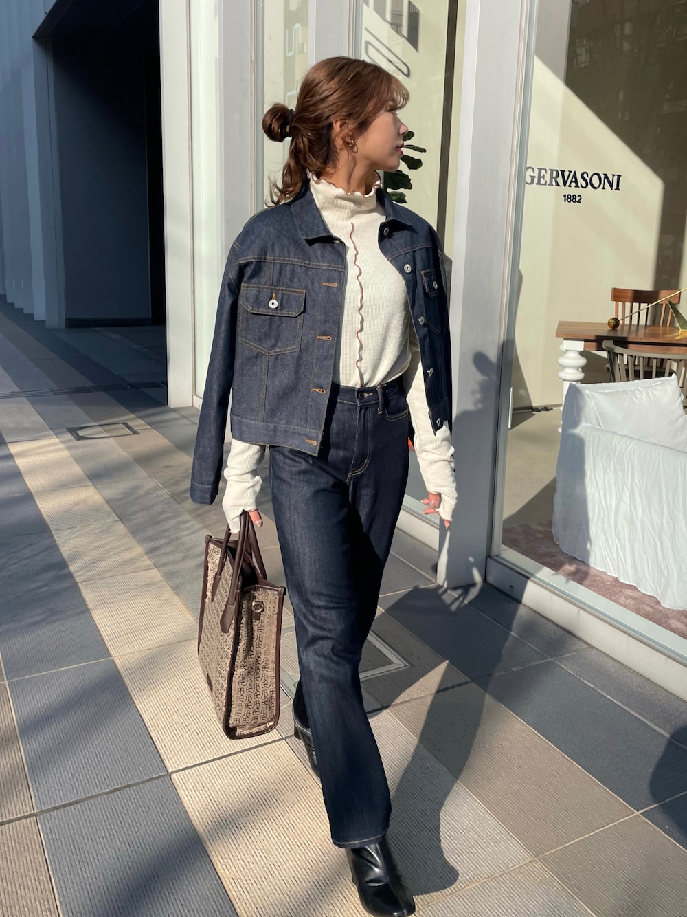 RANDEBOO（ランデブー）の「Monogram tote RBシリーズ