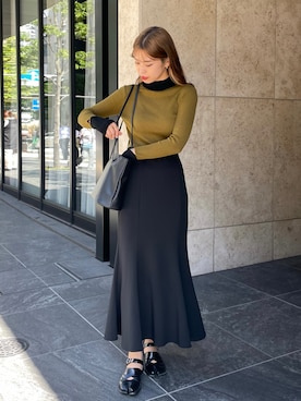 裕美さん(レディース・156cm)の秋コーディネート