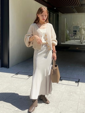 裕美さん（レディース・156cm）の秋コーディネート