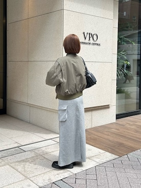 裕美さん(レディース・156cm)の秋コーディネート