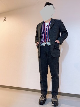 「かっちりスタイル」｜Lyさん（メンズ・171cm）の春コーディネート