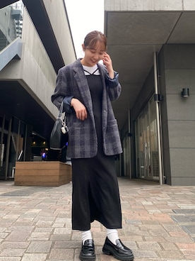 「apres jour（アプレジュール）のアイテム（ワンピース/ドレス）」を使った、maaaaa1216さん（レディース・155cm）の春コーディネート