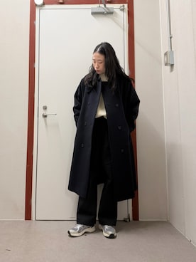 「FORK&SPOON（フォークアンドスプーン）のアイテム」を使った、pyonさん（レディース・161cm）の冬コーディネート