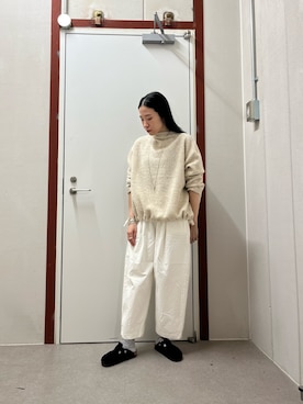 「アイテム（その他トップス）」を使った、pyonさん（レディース・161cm）の秋コーディネート