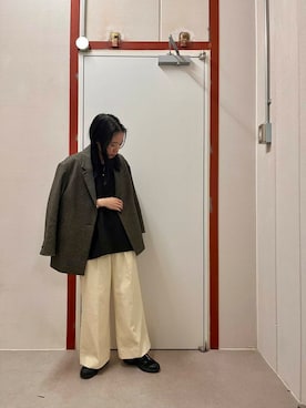 pyonさん（レディース・161cm）の冬コーディネート