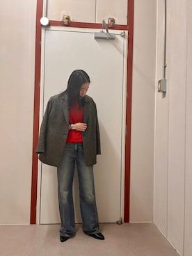 pyonさん（レディース・161cm）の冬コーディネート