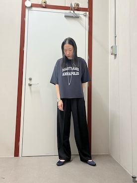 「URBAN RESEARCH DOORS（アーバンリサーチドアーズ）のアイテム」を使った、pyonさん（レディース・161cm）の夏コーディネート