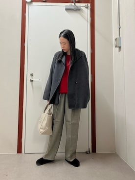 「URBAN RESEARCH DOORS（アーバンリサーチドアーズ）のアイテム（サンダル）」を使った、pyonさん（レディース・161cm）の秋コーディネート