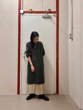 pyonさん（レディース・161cm）の冬コーディネート