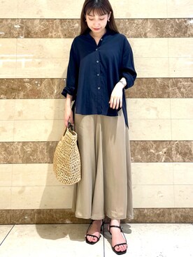 Mikaさん（レディース・153cm）の夏コーディネート