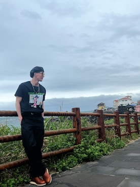 「summer」｜bboyloco🇰🇷さん（メンズ・174cm）の夏コーディネート