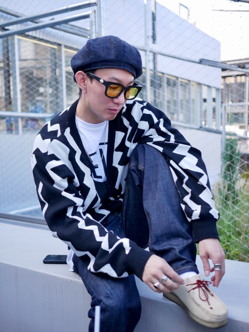 「korea、korea style、korean fashion」｜「millionaire hatのアイテム（ハンチング/ベレー帽、その他）」を使った、bboyloco🇰🇷さん（メンズ・173cm）の秋コーディネートの1枚目の写真