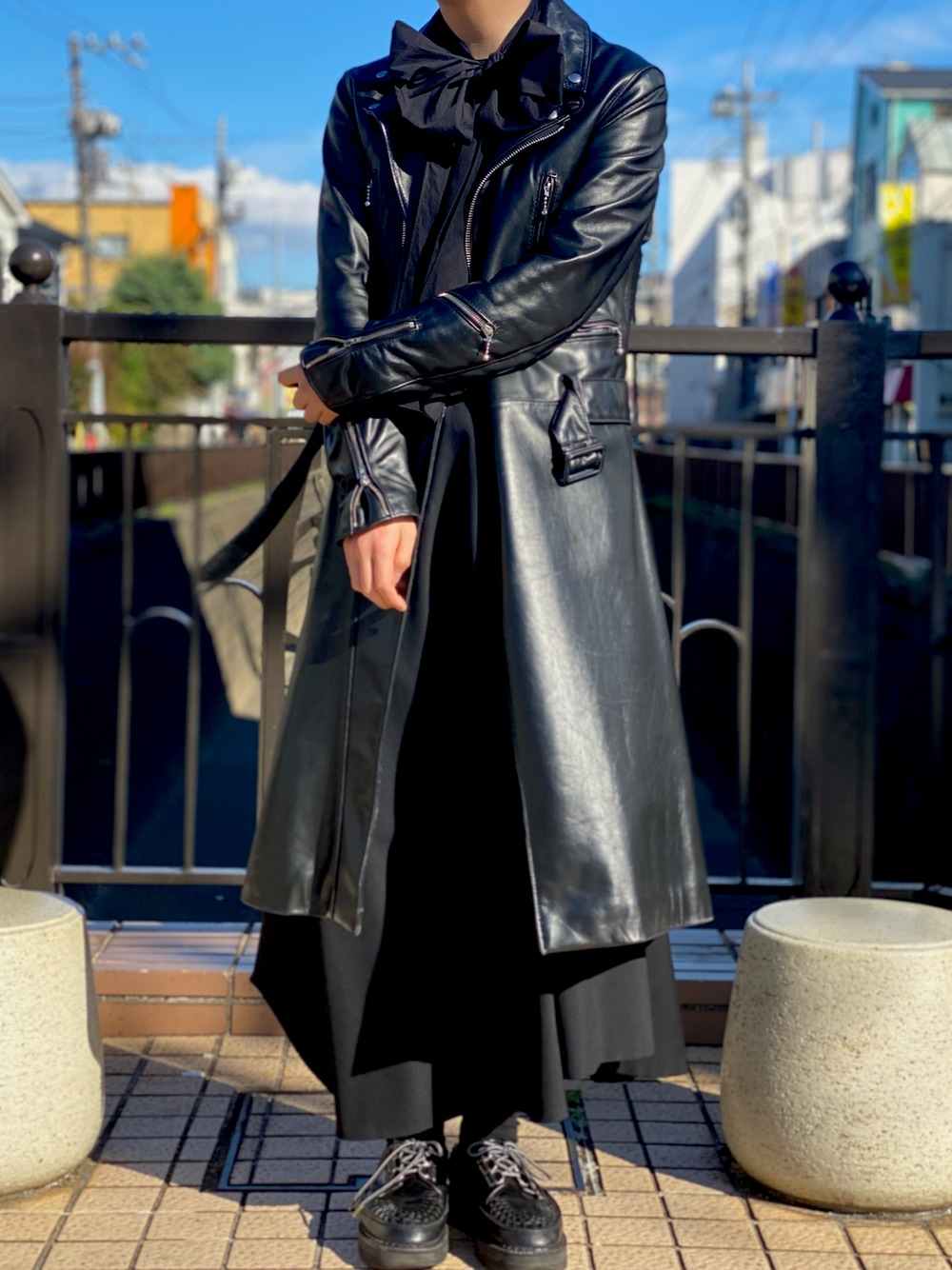 yoko.｜Lewis Leathersのライダースジャケットを使った