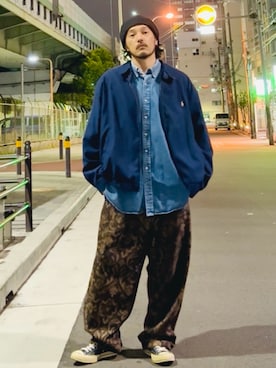 「CPH（シーピーエイチ）のアイテム」を使った、いつきんぐさん（メンズ・173cm）の春コーディネート