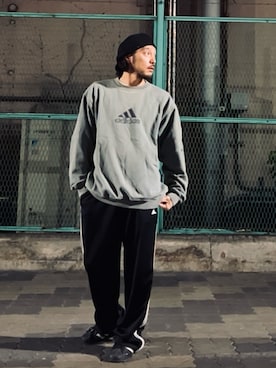 「CPH（シーピーエイチ）のアイテム」を使った、いつきんぐさん（メンズ・173cm）の冬コーディネート