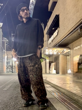 「アイテム（キャスケット）」を使った、いつきんぐさん（メンズ・173cm）の夏コーディネート