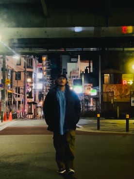 「RED KAP（レッドキャップ）のアイテム」を使った、いつきんぐさん（メンズ・173cm）の冬コーディネート