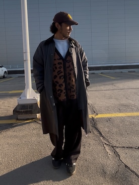 「アイテム（スニーカー）」を使った、いつきんぐさん（メンズ・173cm）の冬コーディネート