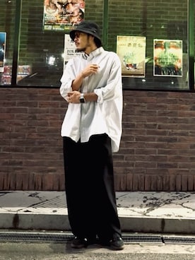 「CPH（シーピーエイチ）のアイテム」を使った、いつきんぐさん（メンズ・173cm）の夏コーディネート