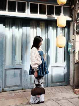 「IMARI（イマリ）のアイテム」を使った、Jing 🇹🇼さん（レディース・158cm）の冬コーディネート