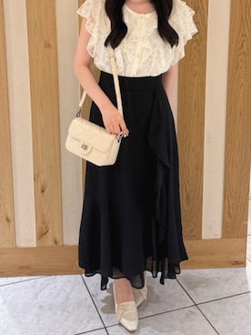 「MISCH MASCH（ミッシュマッシュ）のアイテム（スカート）」を使った、天王寺ミオ本館店さん（レディース・150cm）の春コーディネート