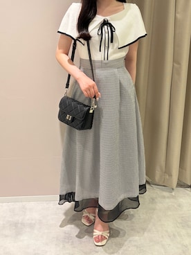 「MISCH MASCH（ミッシュマッシュ）のアイテム（スカート）」を使った、天王寺ミオ本館店さん（レディース・150cm）の春コーディネート