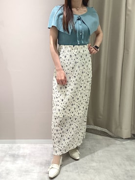 「MISCH MASCH（ミッシュマッシュ）のアイテム」を使った、天王寺ミオ本館店さん（レディース・151cm）の春コーディネート