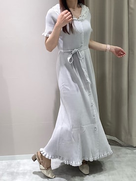 「MISCH MASCH（ミッシュマッシュ）のアイテム」を使った、天王寺ミオ本館店さん（レディース・151cm）の春コーディネート