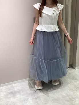 「ORiental TRaffic（オリエンタルトラフィック）のアイテム」を使った、天王寺ミオ本館店さん（レディース・151cm）の春コーディネート