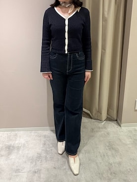 「スカーフアレンジ」｜天王寺ミオ本館店さん（レディース・164cm）の春コーディネート