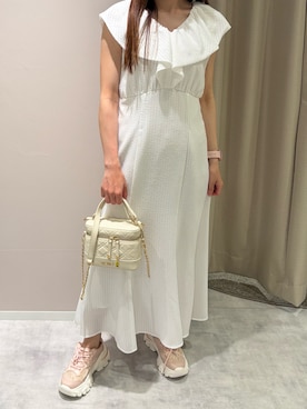 「MISCH MASCH（ミッシュマッシュ）のアイテム」を使った、天王寺ミオ本館店さん（レディース・151cm）の春コーディネート