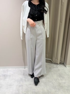 「MISCH MASCH（ミッシュマッシュ）のアイテム（トップス）」を使った、天王寺ミオ本館店さん（レディース・150cm）の春コーディネート