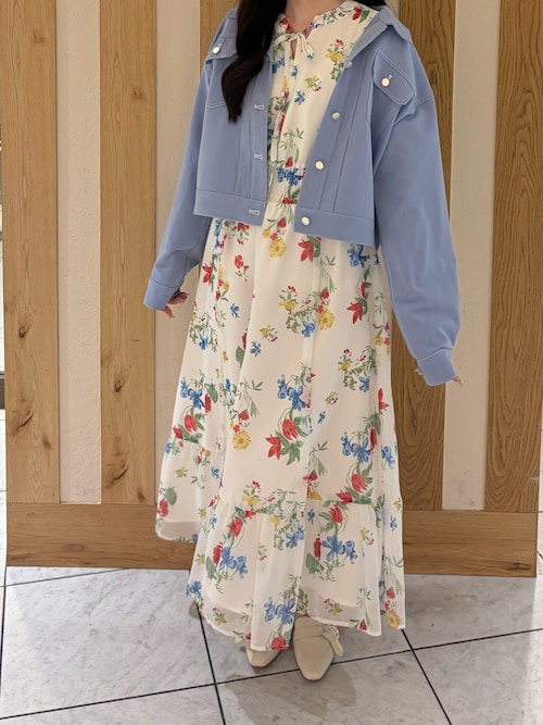 2026春夏新作 シャンブレーデニムジャケット