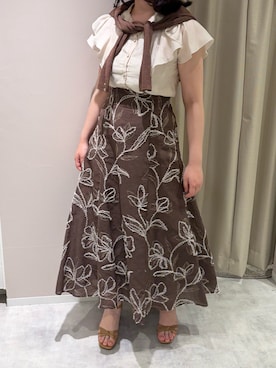 天王寺ミオ本館店さん（レディース・164cm）の春コーディネート