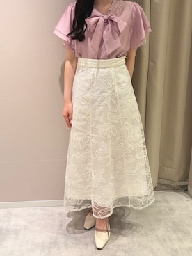 「MISCH MASCH（ミッシュマッシュ）のアイテム」を使った、天王寺ミオ本館店さん（レディース・150cm）の春コーディネート
