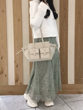 「MISCH MASCH（ミッシュマッシュ）のアイテム」を使った、天王寺ミオ本館店さん（レディース・150cm）の春コーディネート