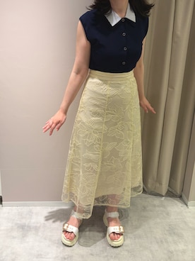 天王寺ミオ本館店さん（レディース・164cm）の春コーディネート
