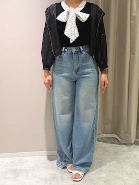 天王寺ミオ本館店さん（レディース・153cm）の春コーディネート