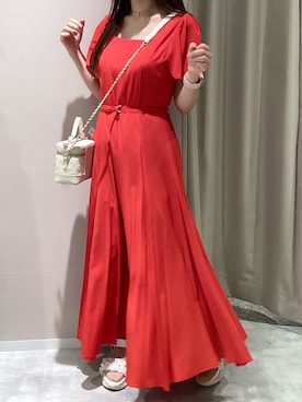 「MISCH MASCH（ミッシュマッシュ）のアイテム」を使った、天王寺ミオ本館店さん（レディース・151cm）の春コーディネート