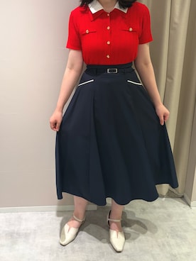 「20代後半」｜天王寺ミオ本館店さん（レディース・164cm）の夏コーディネート