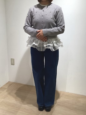 「ORiental TRaffic（オリエンタルトラフィック）のアイテム（ブーツ）」を使った、天王寺ミオ本館店さん（レディース・153cm）の秋コーディネート