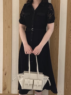 「総レース」｜天王寺ミオ本館店さん（レディース・164cm）の春コーディネート