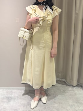 「MISCH MASCH（ミッシュマッシュ）のアイテム」を使った、天王寺ミオ本館店さん（レディース・164cm）の春コーディネート