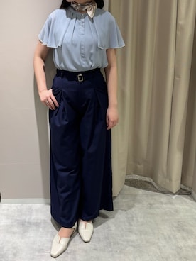 「MISCH MASCH（ミッシュマッシュ）のアイテム」を使った、天王寺ミオ本館店さん（レディース・164cm）の春コーディネート