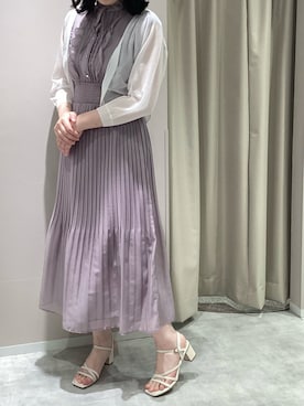 「MISCH MASCH（ミッシュマッシュ）のアイテム」を使った、天王寺ミオ本館店さん（レディース・164cm）の春コーディネート