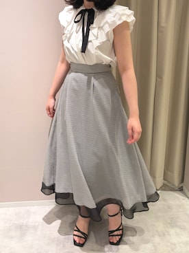 天王寺ミオ本館店さん（レディース・164cm）の春コーディネート